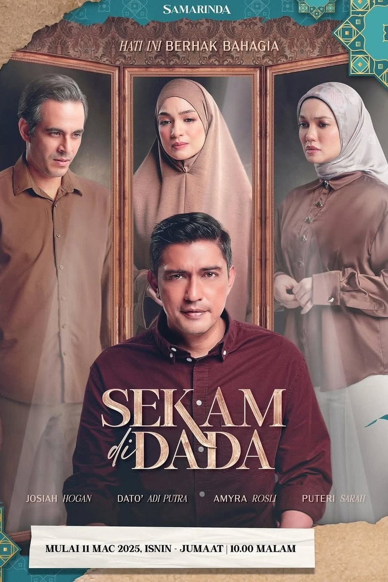 Official poster for Sekam Di Dada