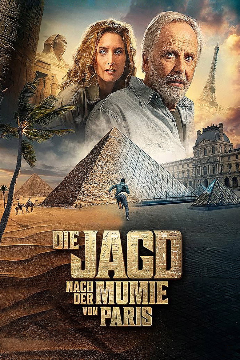 Filmplakat zu Die Jagd nach der Mumie von Paris