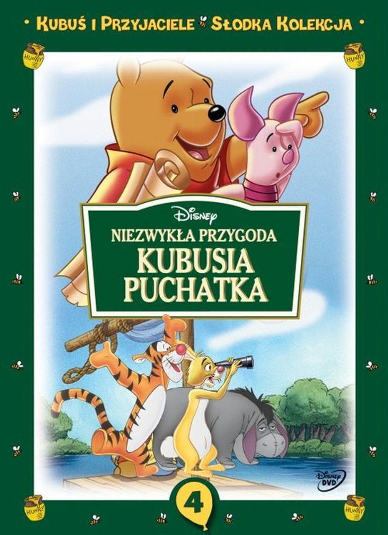 Plakat filmu Niezwykła Przygoda Kubusia Puchatka