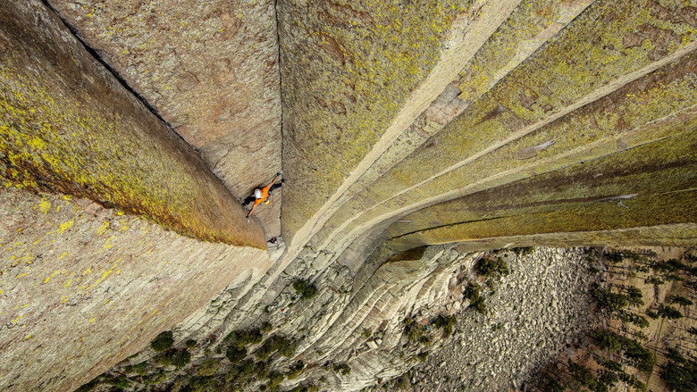 Climbing Blind II backdrop