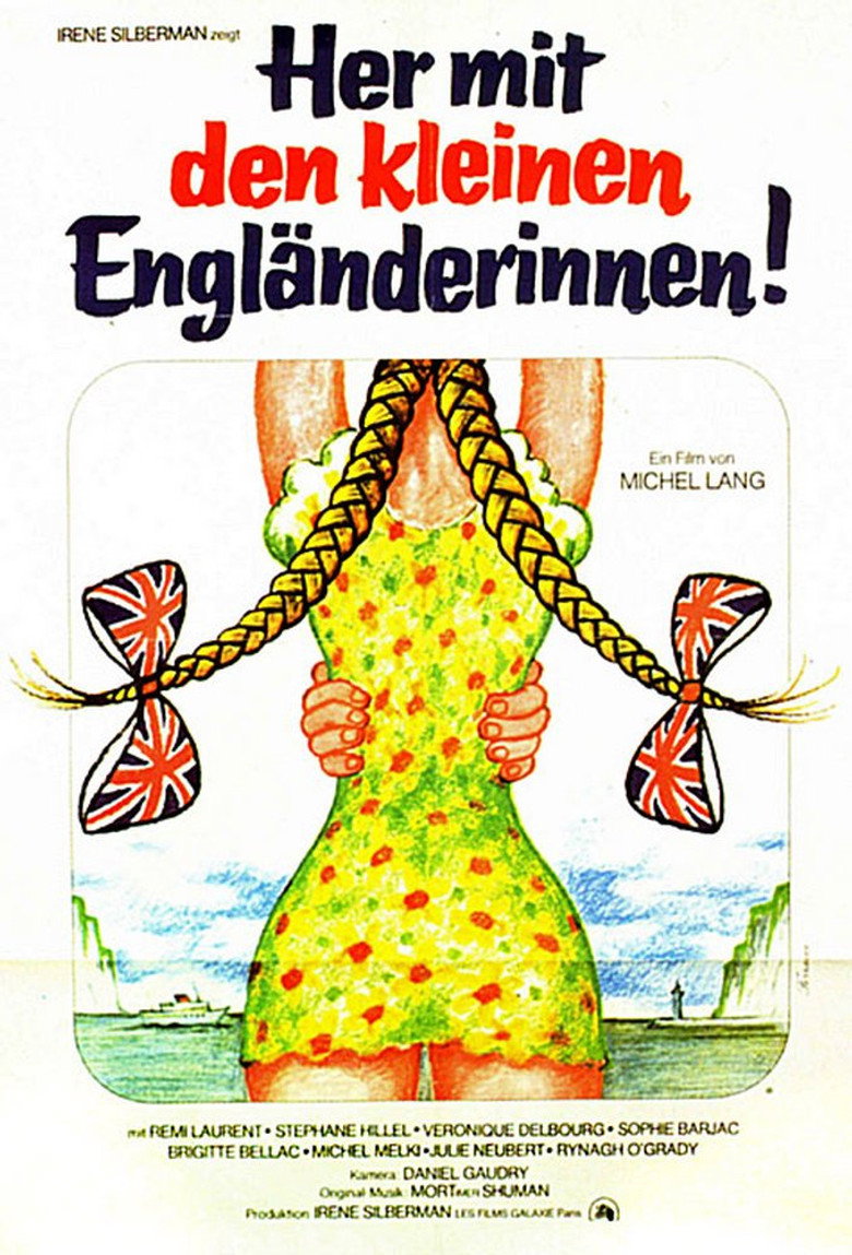 Filmplakat zu Her mit den kleinen Engländerinnen
