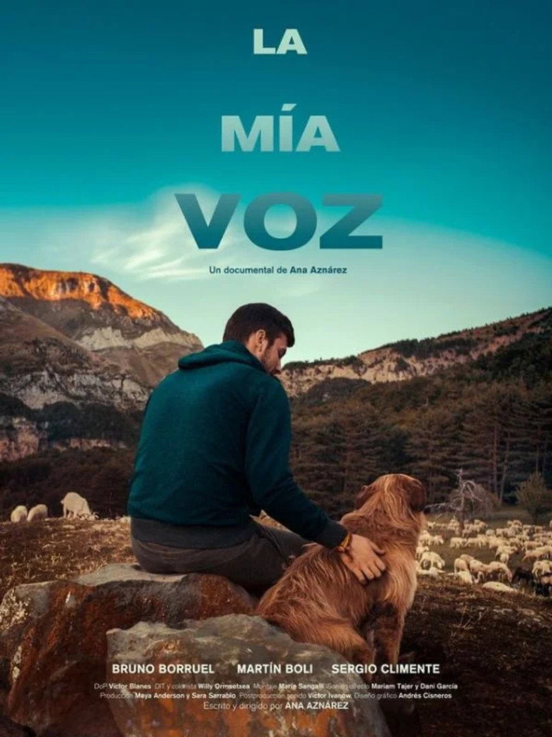 La mía voz background
