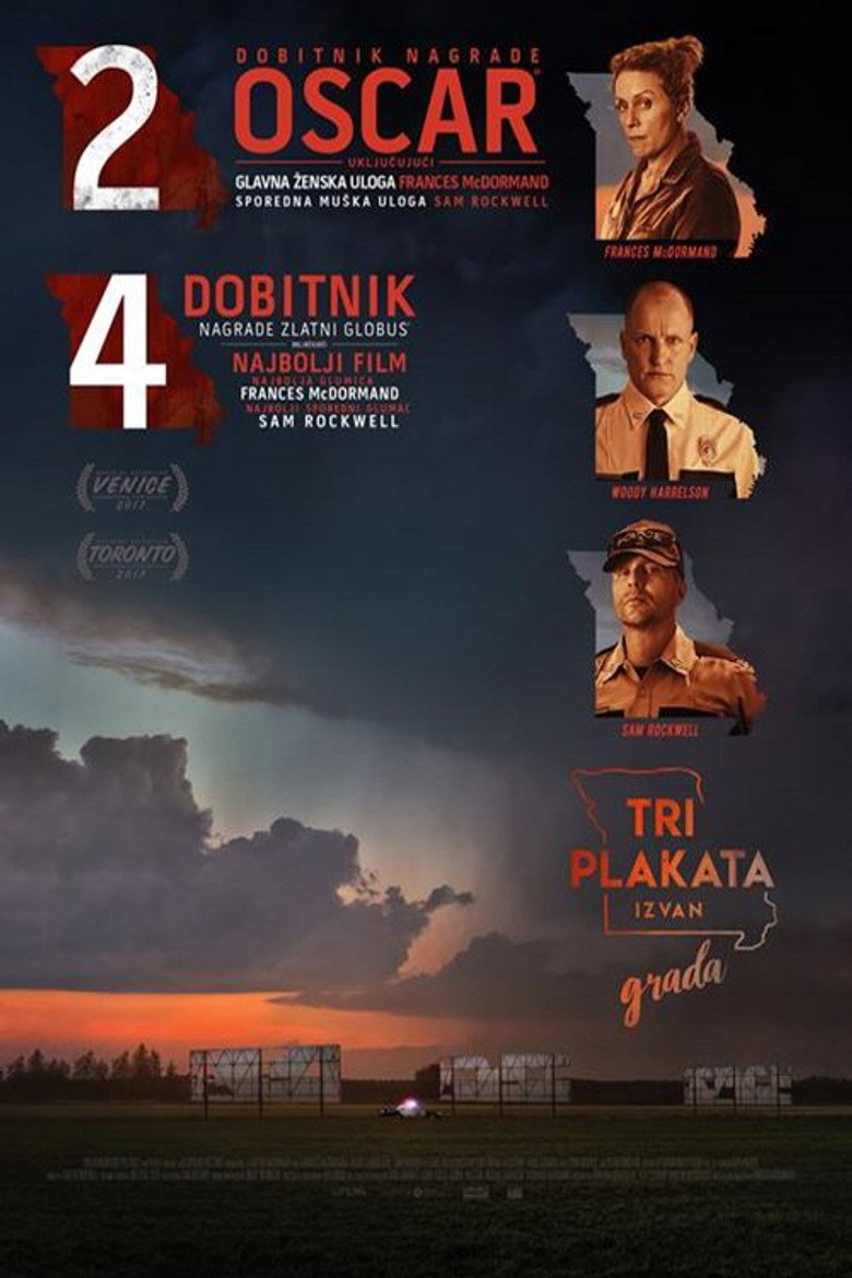 Tri plakata izvan grada (2017)