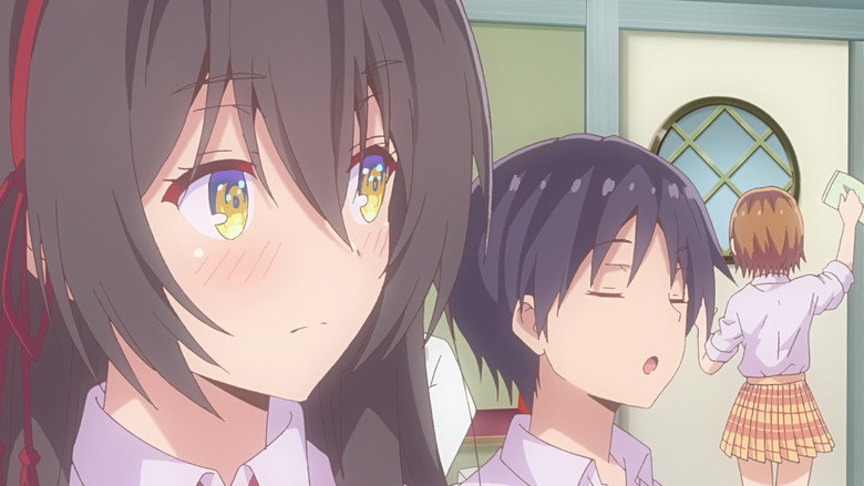 Still from Hensuki: Are You Willing to Fall in Love With a Pervert, As Long As She's a Cutie? - Season 1 Episode 1