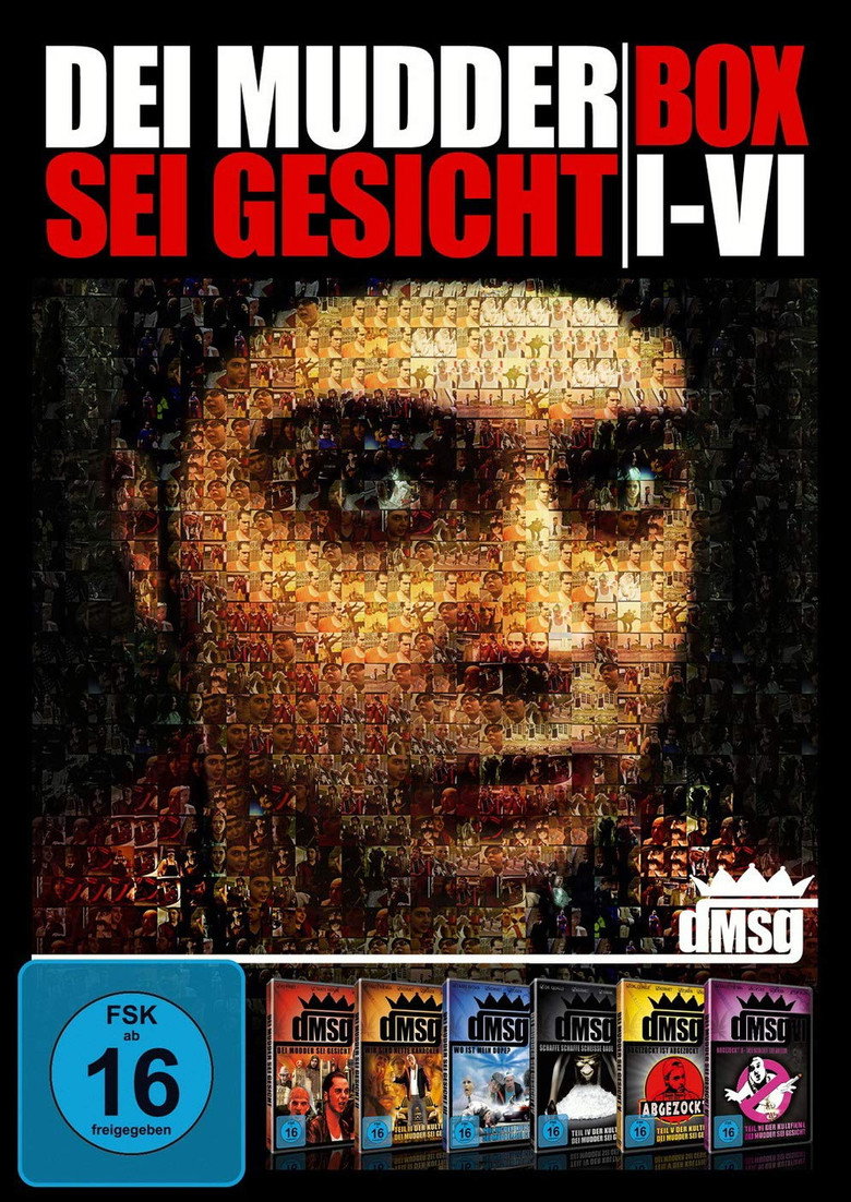 Постер коллекции Dei Mudder sei Gesicht Filmreihe