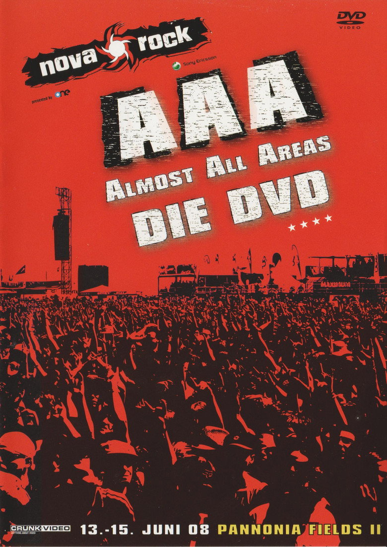 Nova Rock AAA - Almost All Areas - DIE DVD