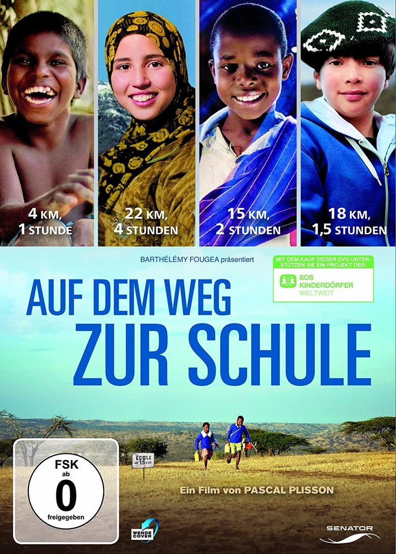 Auf dem Weg zur Schule poster