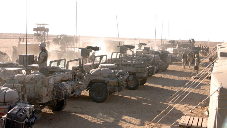 Still from Generation Kill - Season 1 Episode 1