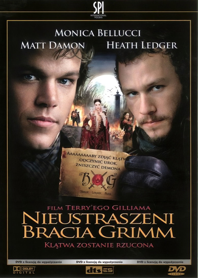 Plakat filmu Nieustraszeni bracia Grimm