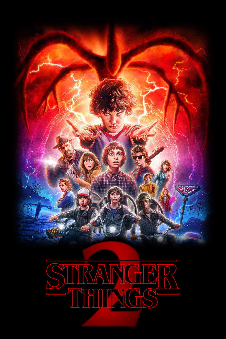 Portada de Stranger Things - T2E1 - E2 - E3 - E4 - E5 - E6 - E7 - E8 - E9