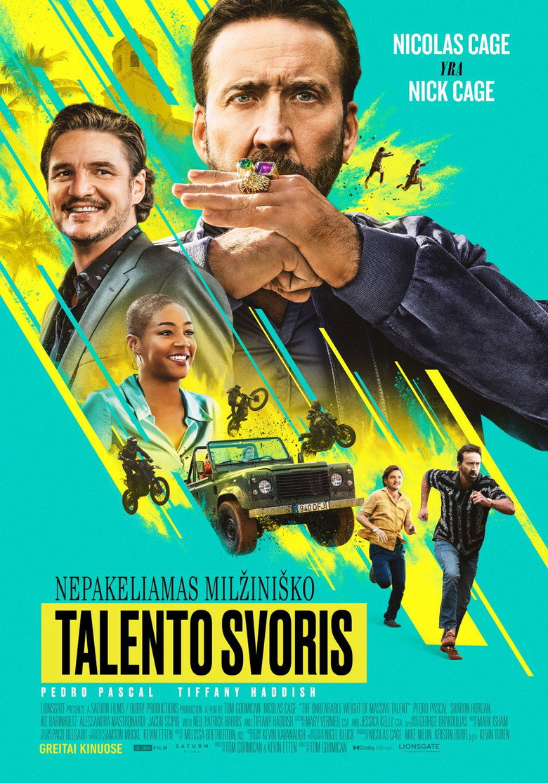 Nepakeliamas milžini&scaron;ko talento svoris (2022)