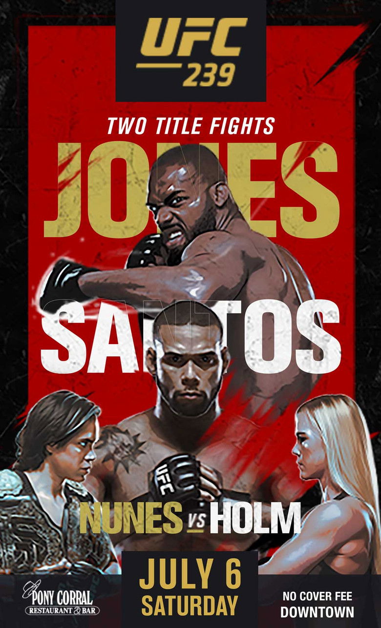 Imatge de UFC 239: Jones vs. Santos