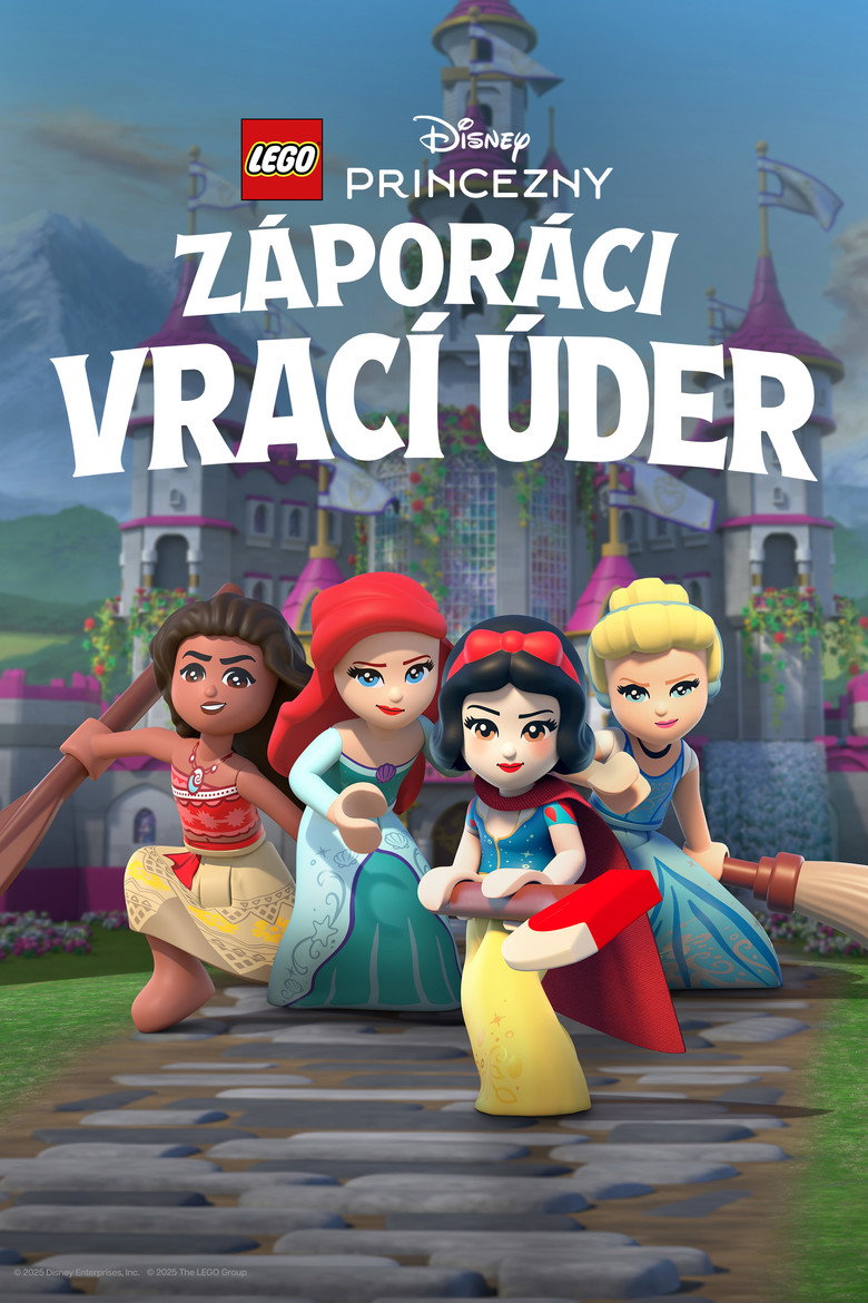 Plakát k filmu LEGO Disney Princezny: Záporáci vrací úder