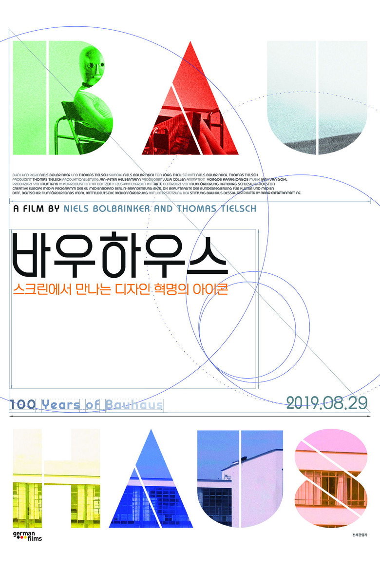 바우하우스(Vom Bauen der Zukunft - 100 Jahre Bauhaus) poster