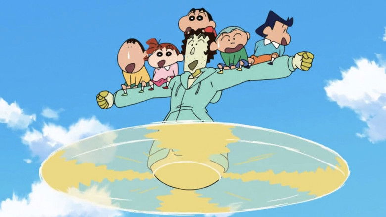 Image d'arrière-plan 11 du film Crayon Shin-chan: Intense Battle! Robo Dad Strikes Back