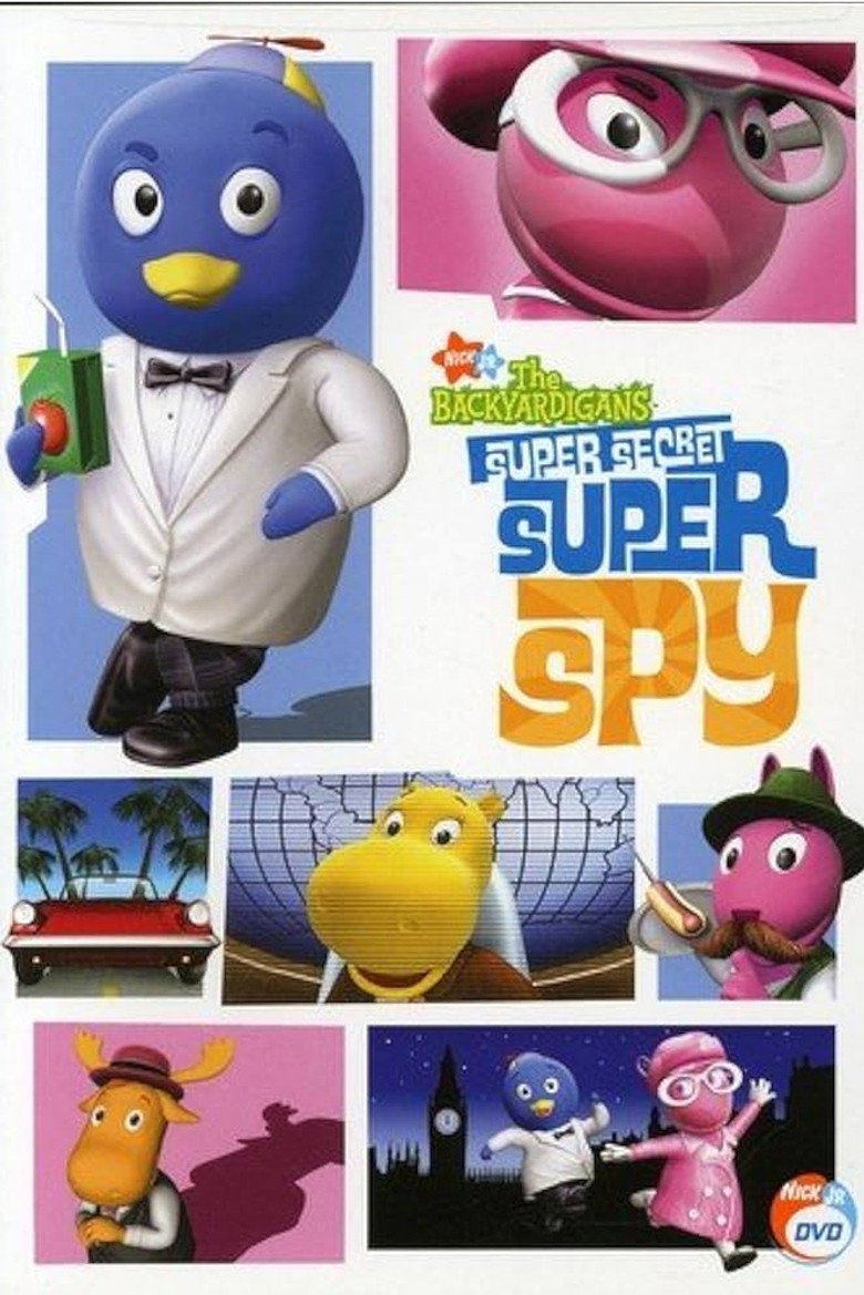 The Backyardigans: Super Secret Super Spy background