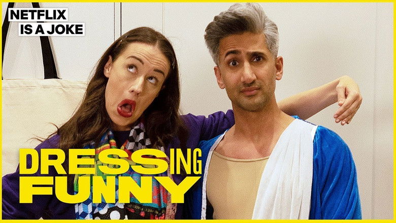 Still image for Dressing Funny season 1 episode 4: Tan France and Miranda Sings Almost Get Married