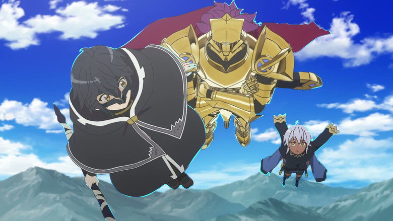 Still from My Gift Lvl 9999 Unlimited Gacha: Backstabbed in a Backwater Dungeon, I'm Out for Revenge! - Season 1 Episode 4