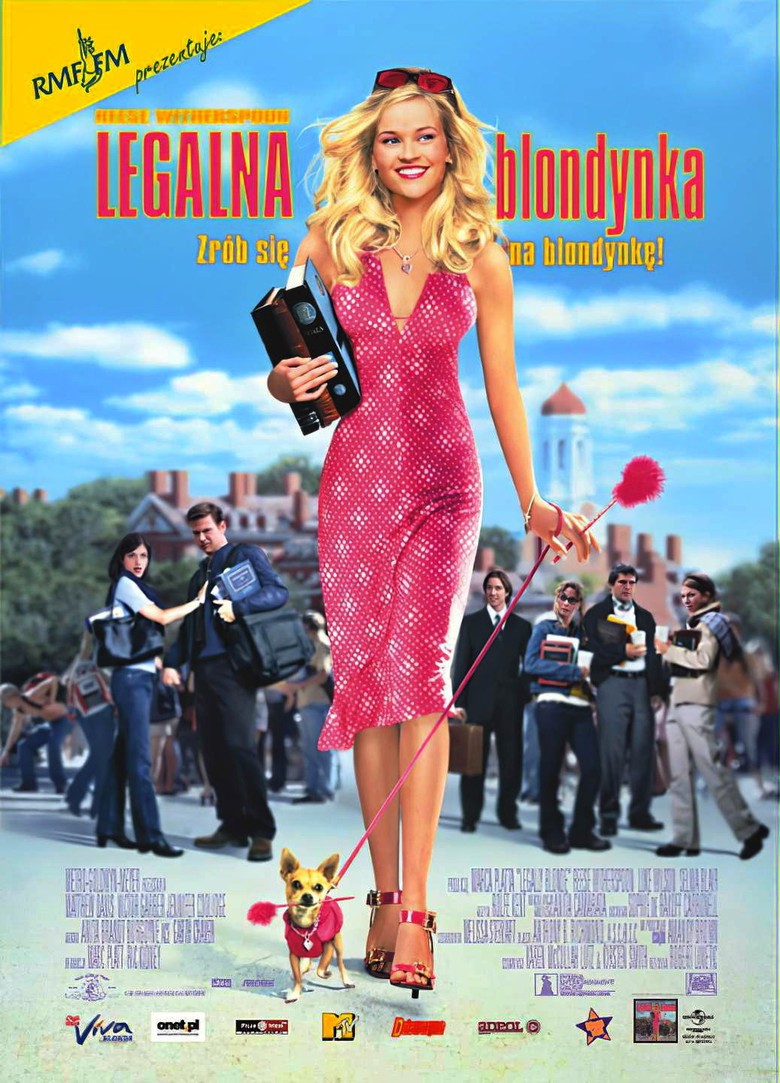 Plakat filmu Legalna blondynka