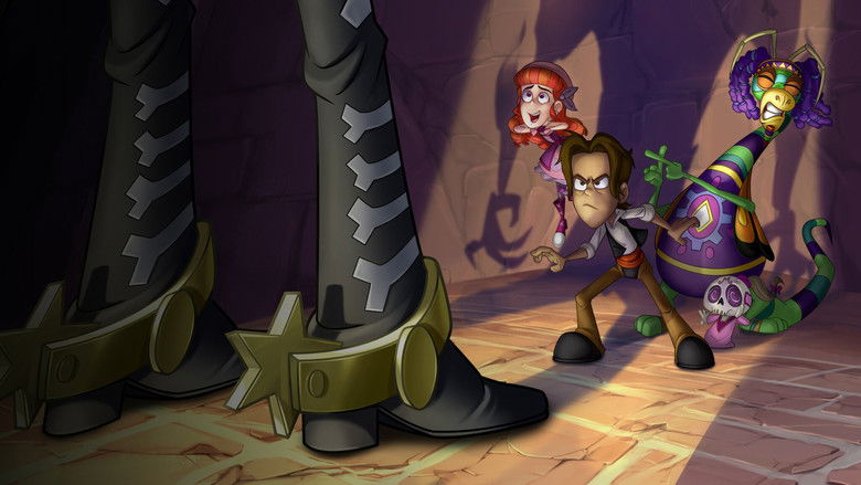 The Legend of the Black Charro backdrop 2