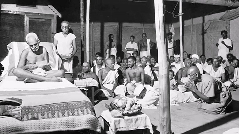 Backdrop from A Talk with Ramana Maharshi