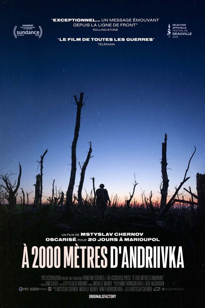 Affiche de À 2000 mètres d'Andriivka