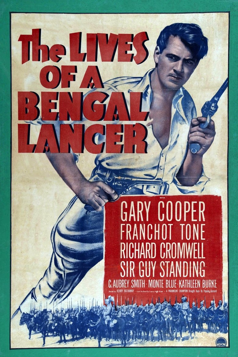 The Lives of a Bengal Lancer poster