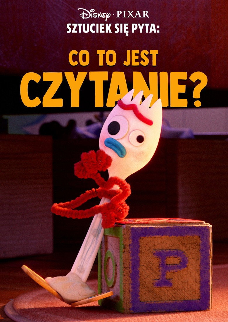 Plakat filmu Sztuciek się pyta: Co to jest czytanie?