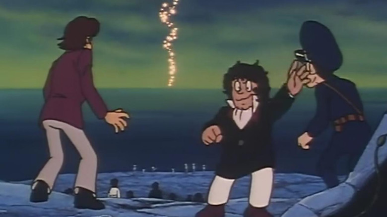 Still image for The Three-eyed One season 1 episode 48: Goodbye, Sharaku Hosuke - Pledge for Tomorrow Still image for The Three-eyed One season 1 episode 48: Goodbye, Sharaku Hosuke - Pledge for Tomorrow