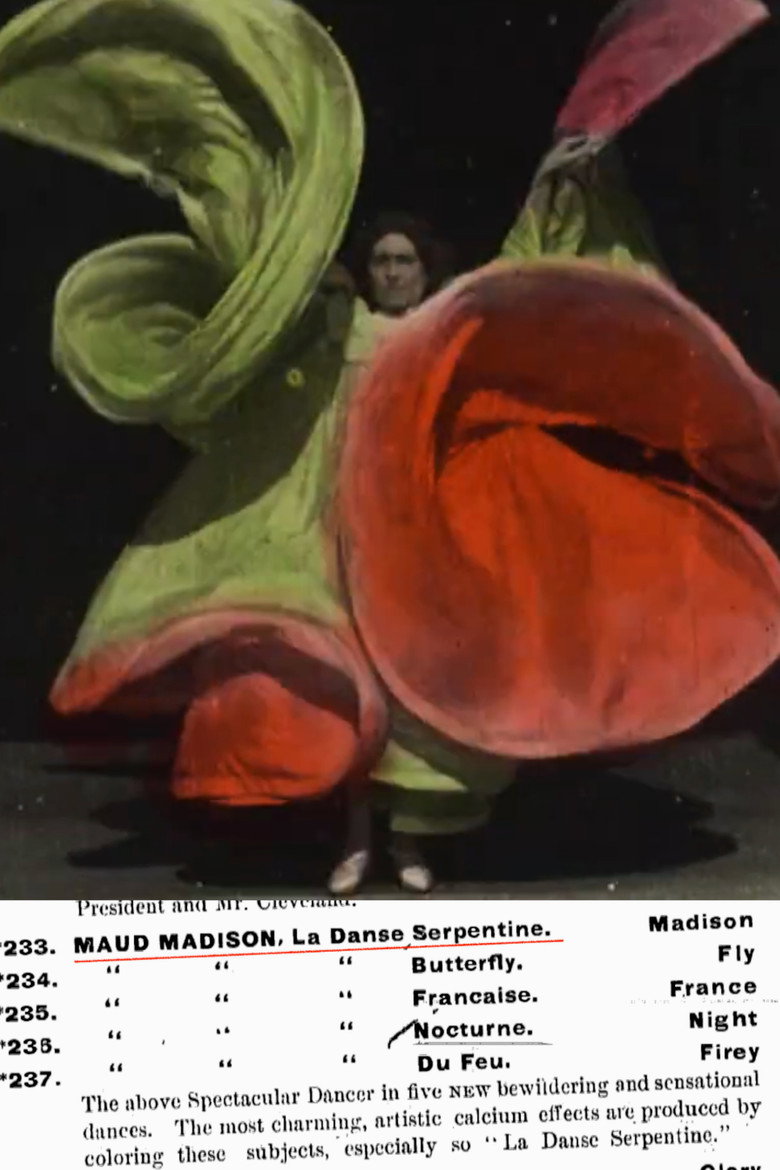 Maud Madison, La Danse Serpentine poster