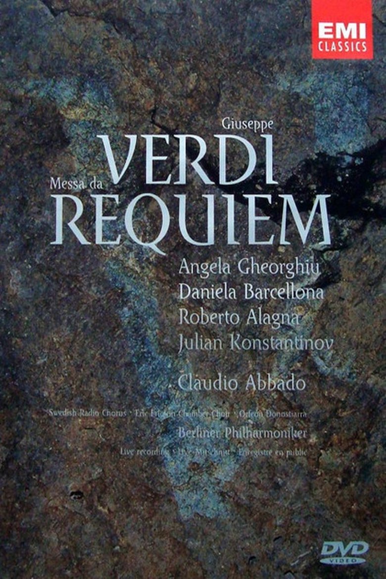 Giuseppe Verdi Messa da Requiem poster