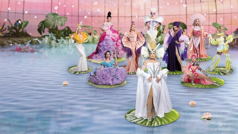 Drag Race Belgique backdrop