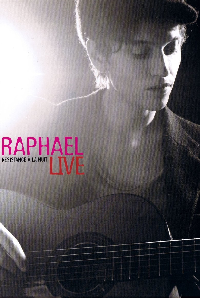 Raphael : Résistance à la nuit, live main poster