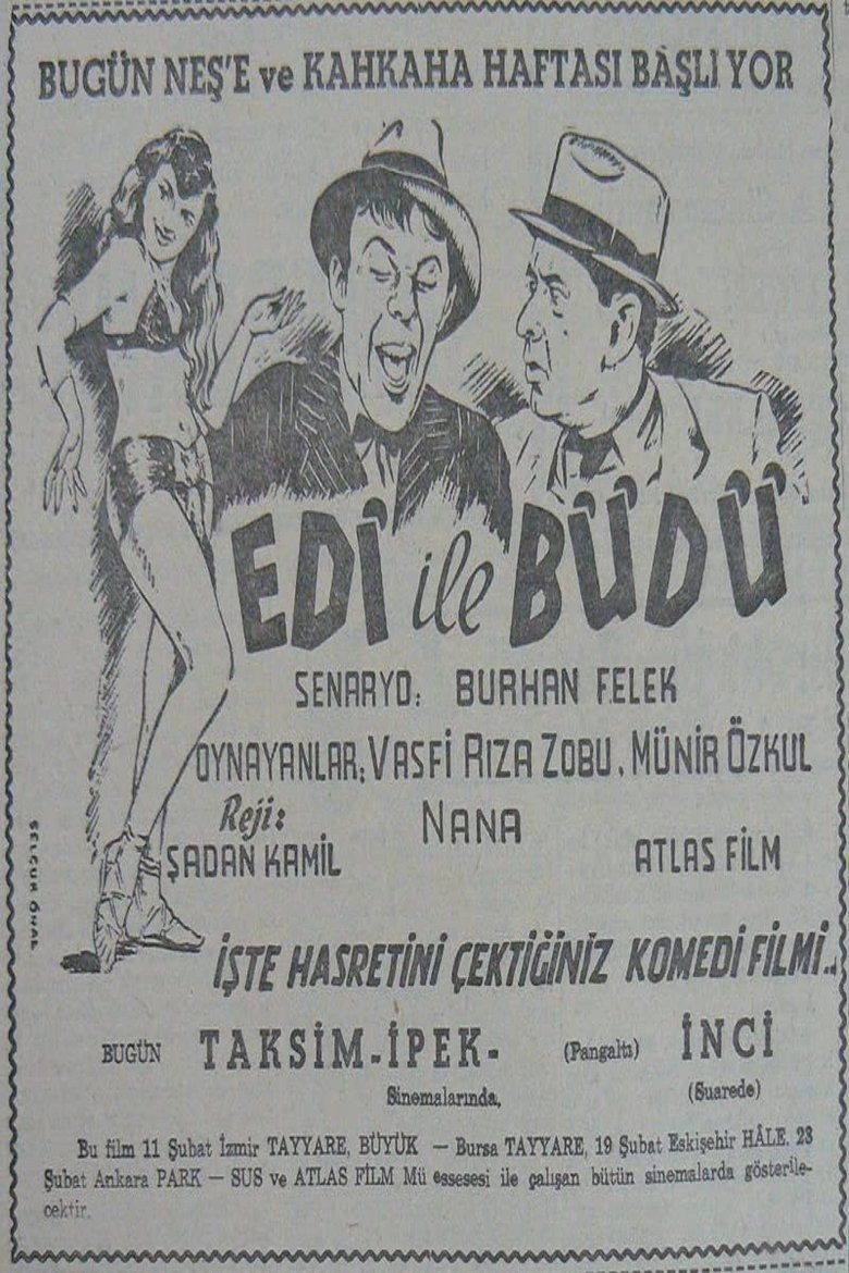 Edi İle Büdü main poster