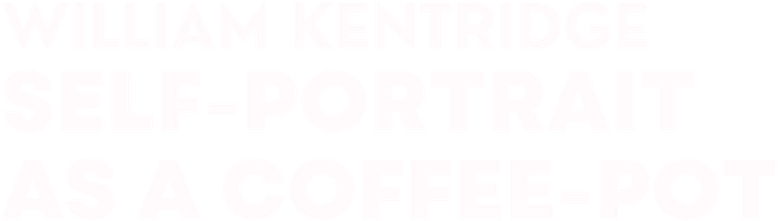 Self-Portrait as a Coffee Pot