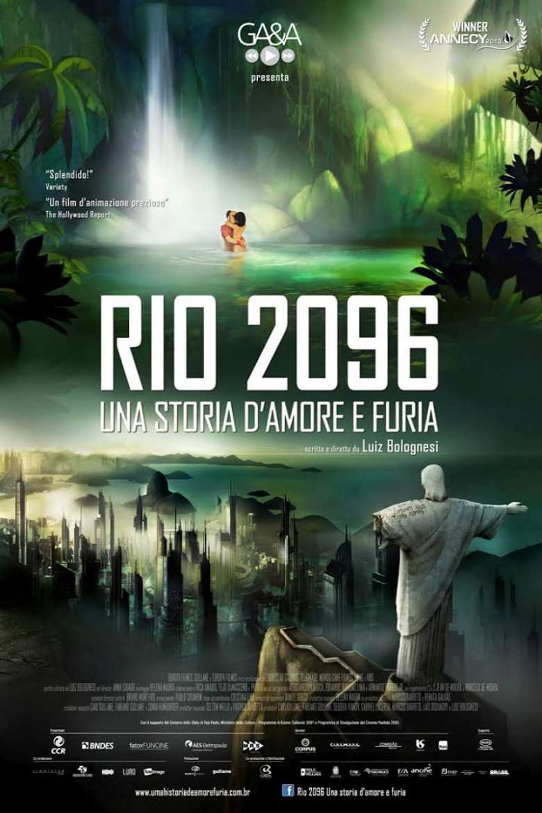Copertina di Rio 2096 - Una storia d'amore e furia