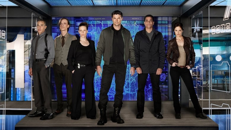 Almost Human banner backdrop