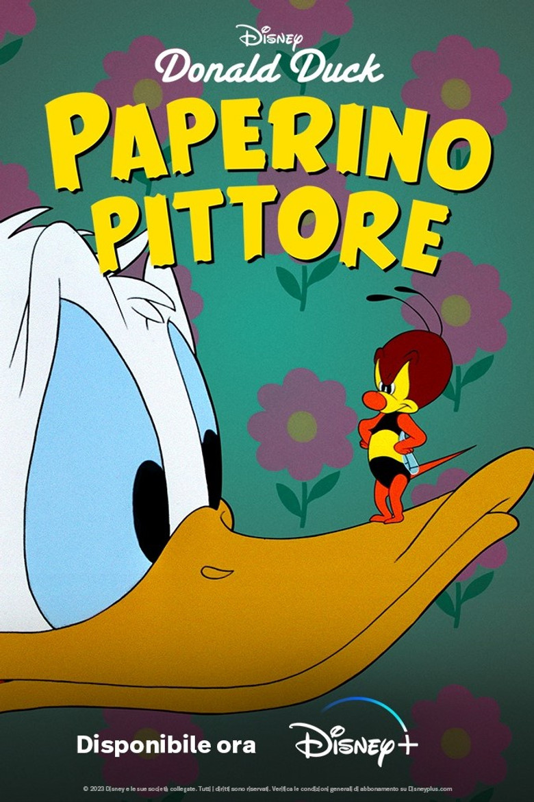 Copertina di Paperino pittore