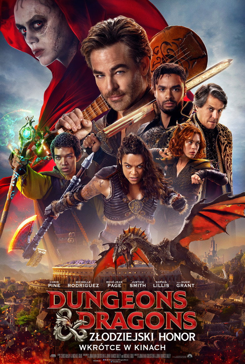 Plakat filmu Dungeons & Dragons: Złodziejski honor
