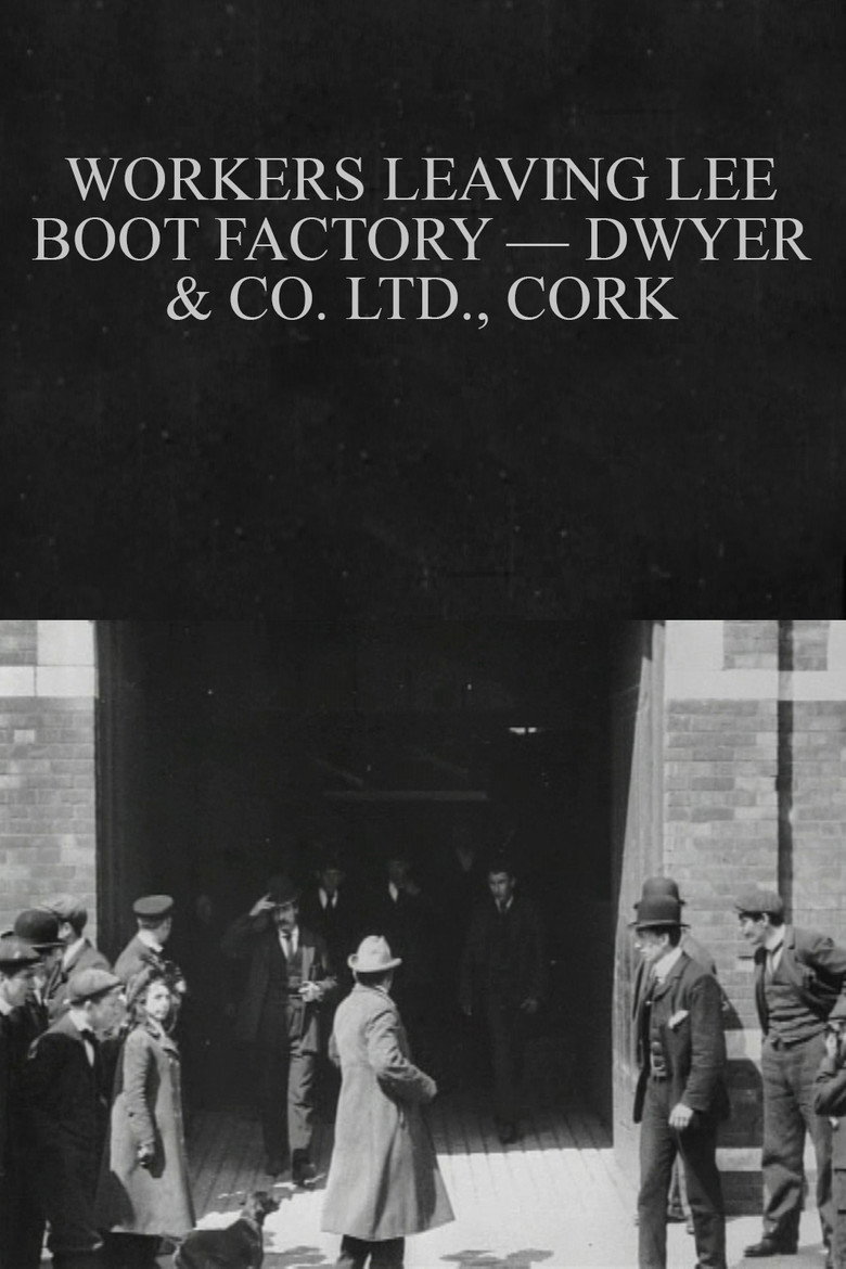 Poster Workers Leaving Lee Boot Factory — Dwyer & Co. Ltd., Cork