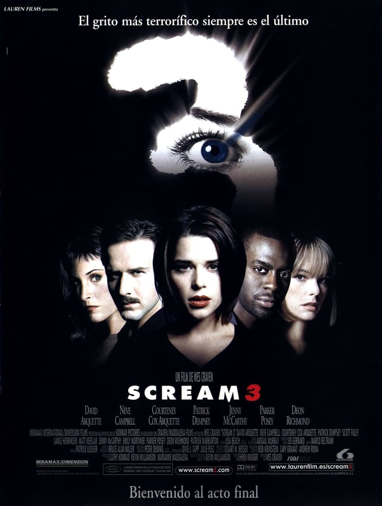 Scream 3: La Mascara de la Muerte