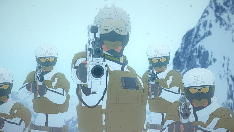 Still from Black Rock Shooter: Dawn Fall - Season 1 Episode 10