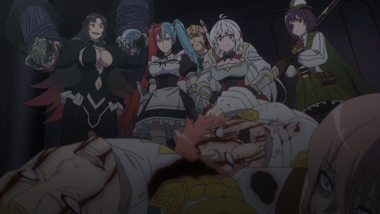 Still from My Gift Lvl 9999 Unlimited Gacha: Backstabbed in a Backwater Dungeon, I'm Out for Revenge! - Season 1 Episode 12