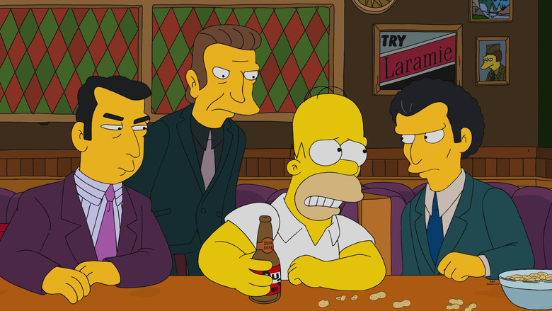 The Simpsons S34E13 — The Many Saints of Springfield episode still