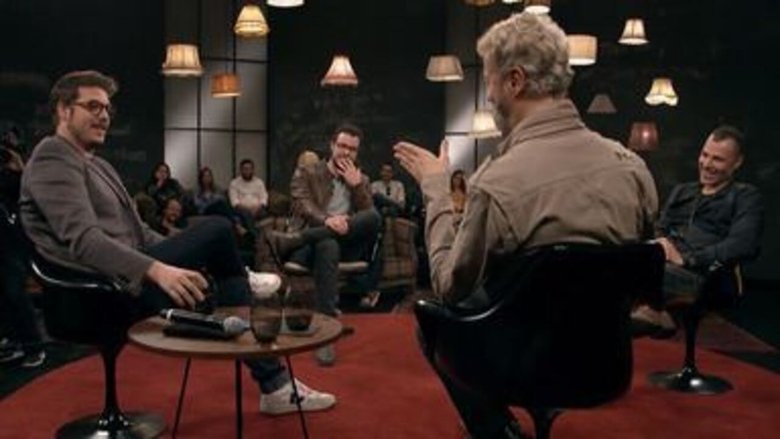 Still image for Que História é Essa, Porchat? season 1 episode 8: Joaquim Lopes, Guilherme Weber and Rodrigo Sant'anna