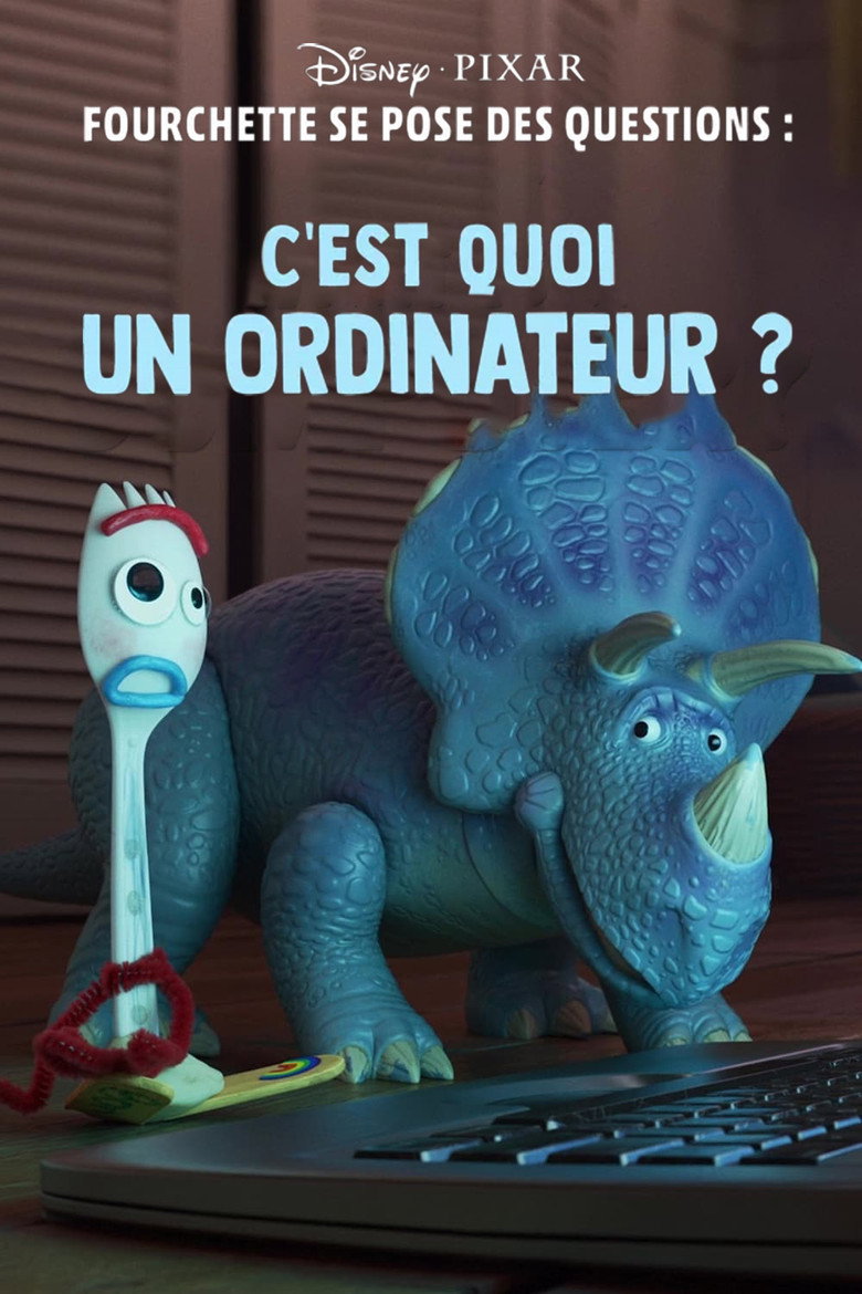Affiche de Fourchette se pose des questions : c'est quoi un ordinateur ?