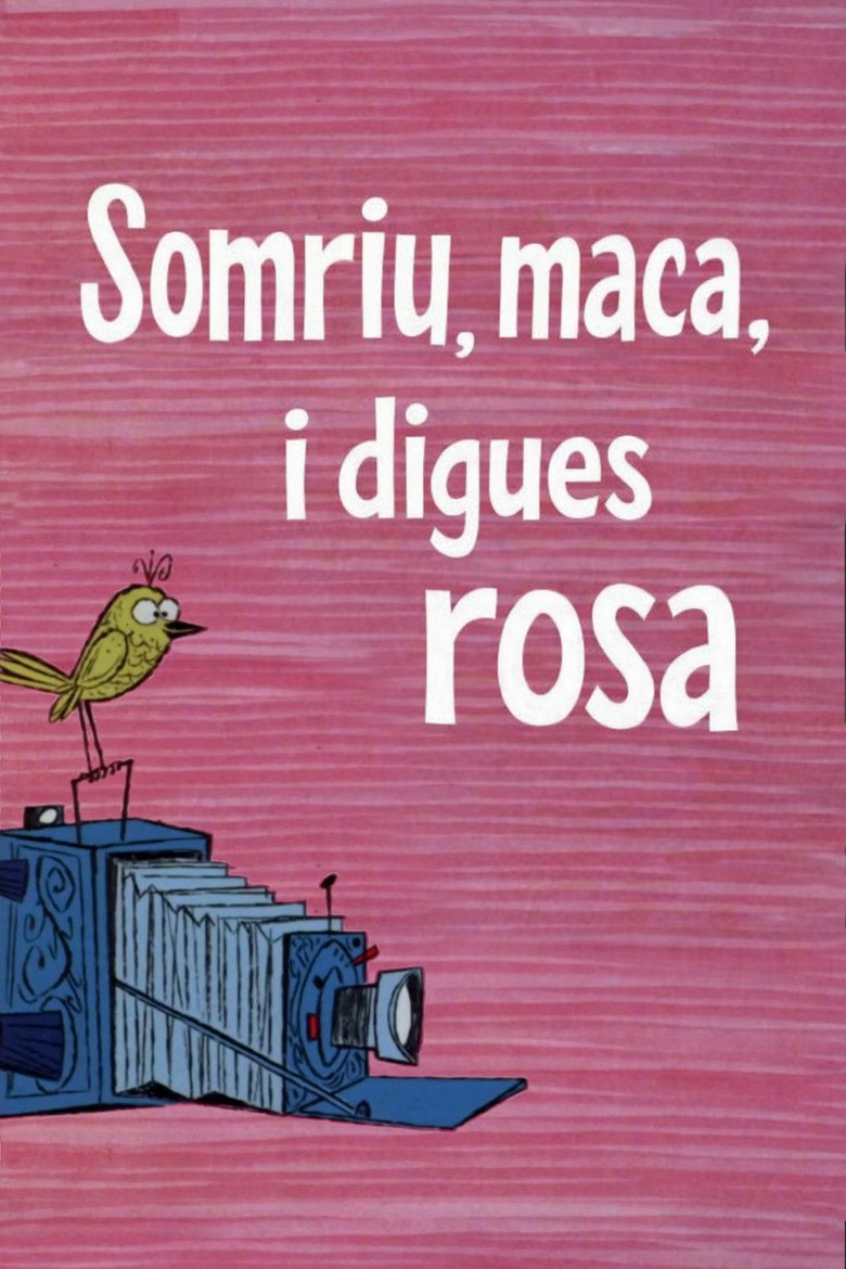 Imatge de Somriu, maca, i digues rosa