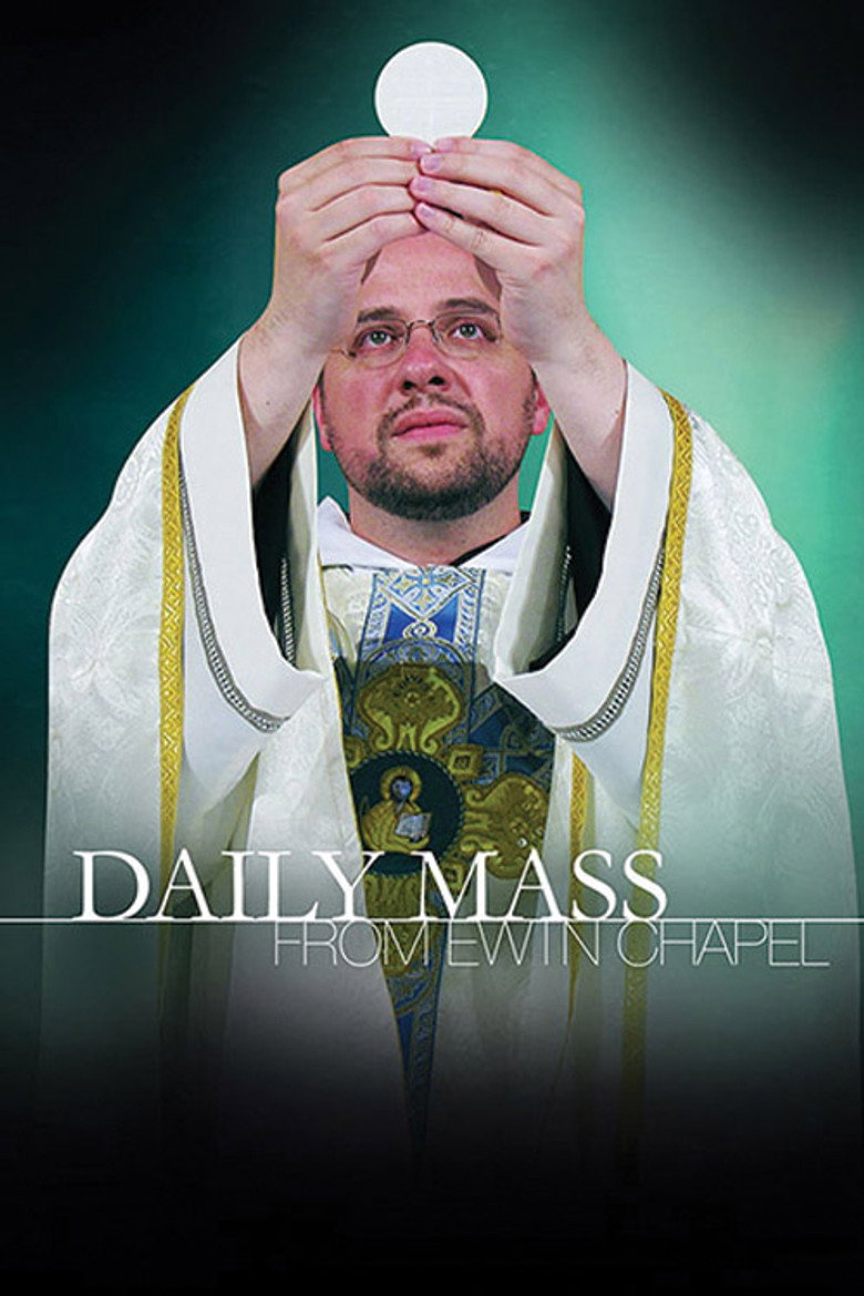 Official poster for Daily Catholic Mass