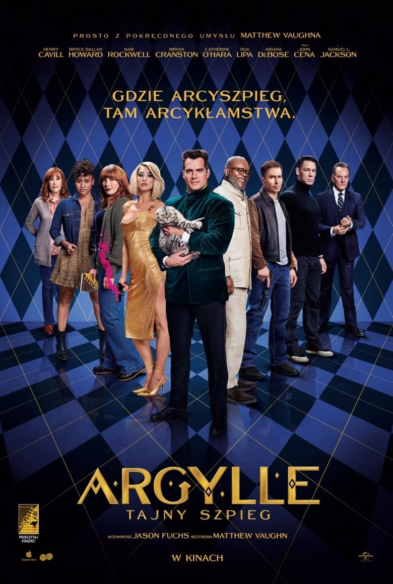 Plakat filmu Argylle. Tajny szpieg