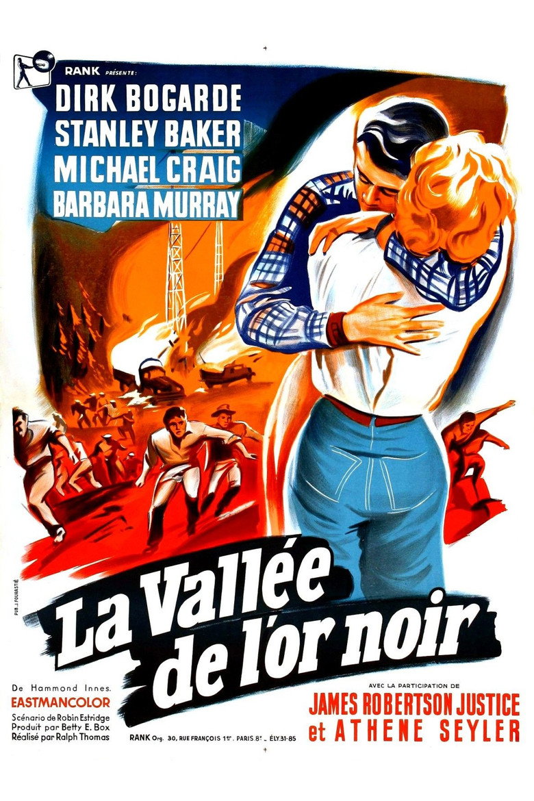 Affiche de LA VALLÉE DE L'OR NOIR